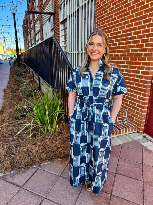 holly shae harbor tiles bria dress