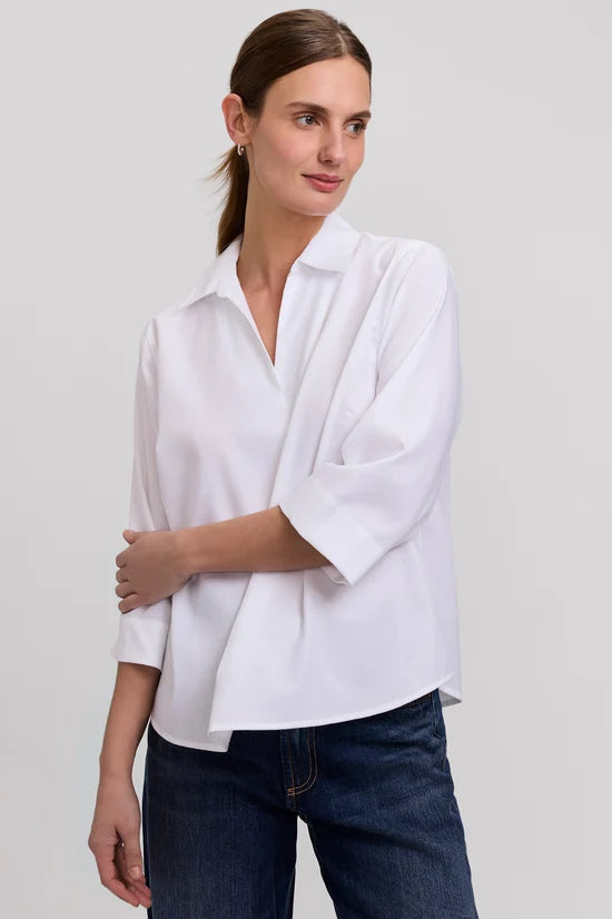 Foxcroft Cleo White Shirt
