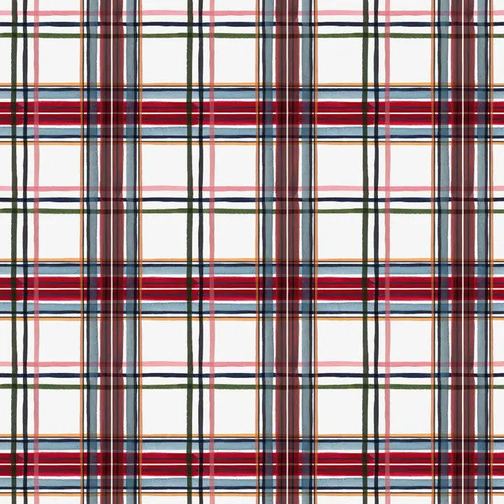 Tartan Wrapping Paper Sheets