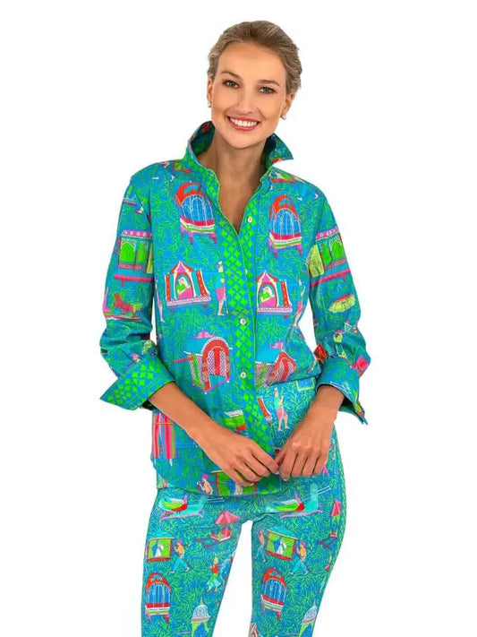 Boyfriend Shirt - Palanquin Party