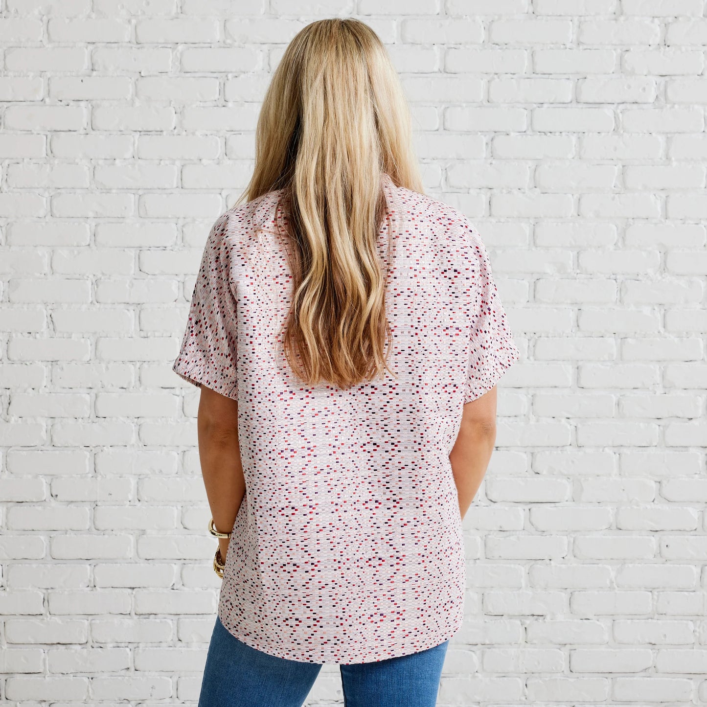 Betsy Top Multi Red