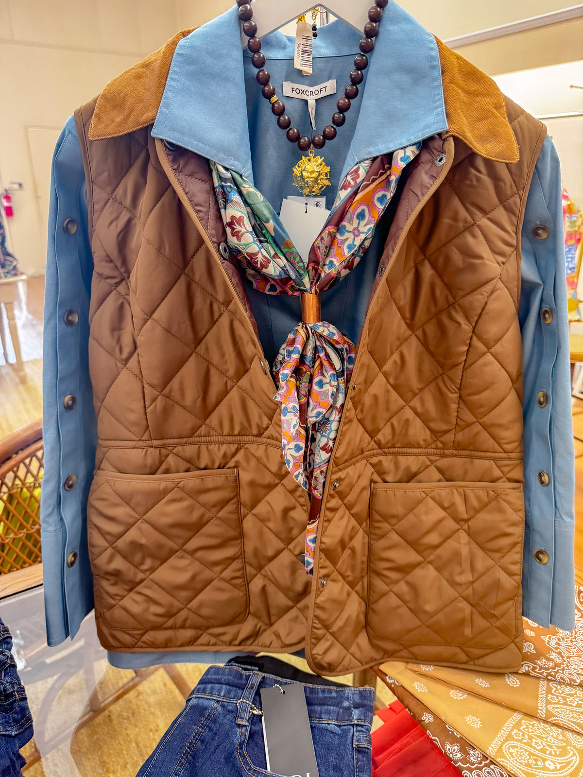 Tyler Boe Bison Amoreena Vest