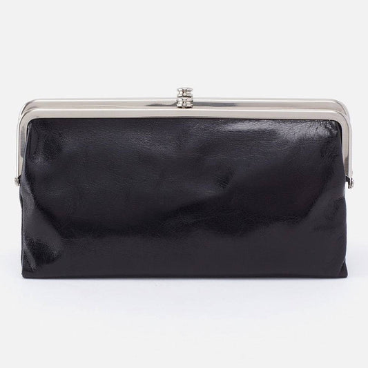 HOBO BLack Lauren wallet under purse