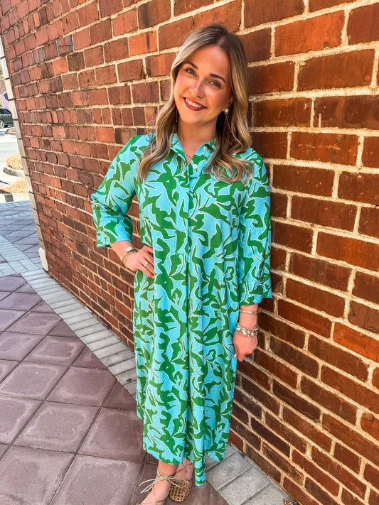 UF midi swing dress