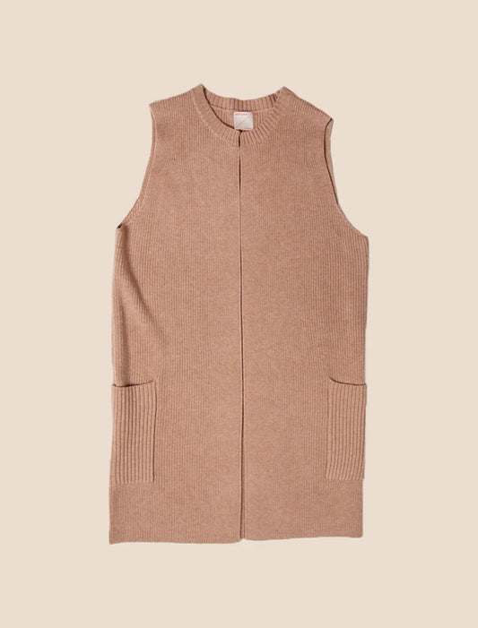 Kerisma  camel jordana long vest