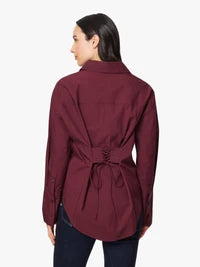 Habitual Port Royale Tie Back Poplin Shirt