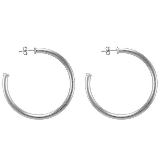 Sheila Fajl silver small everybody's favorite hoop earrings