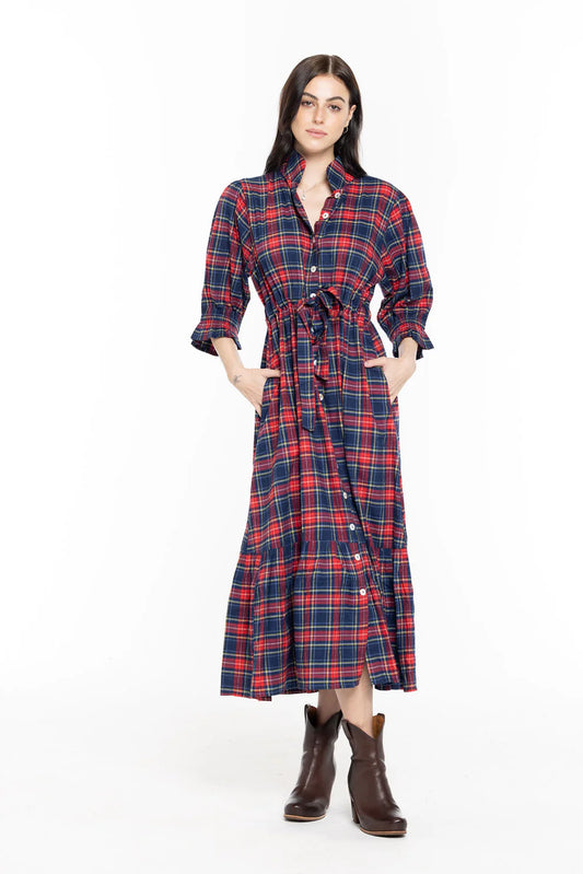holly shae catherine dress tartan plaid