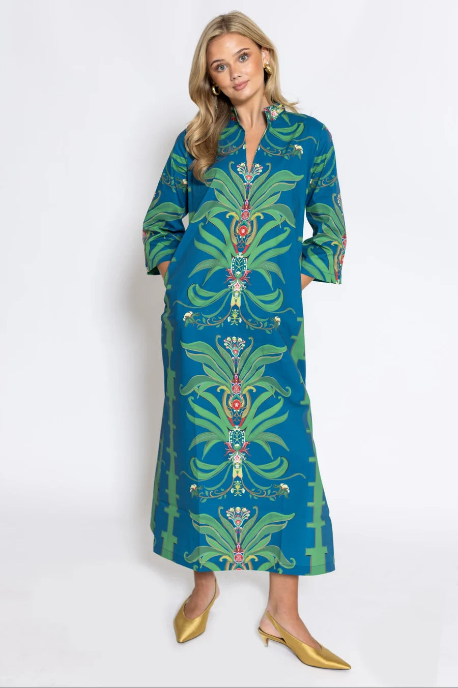 house of mbr boll and vine bouvier dress long