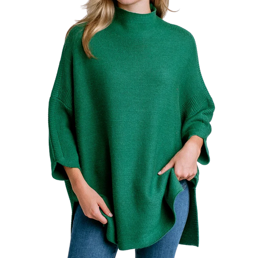 Kerisma Fuschia boho top emerald one size