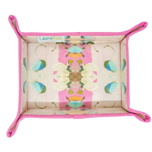 Laura Park monets garden pink snap tray