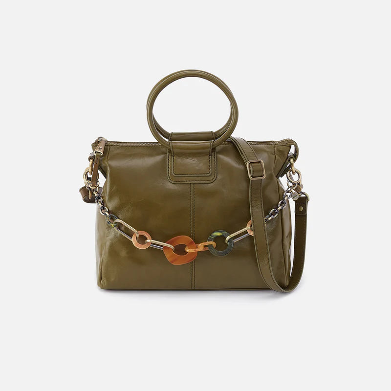 Hobo Sheila Medium Satchel purse With Charm
