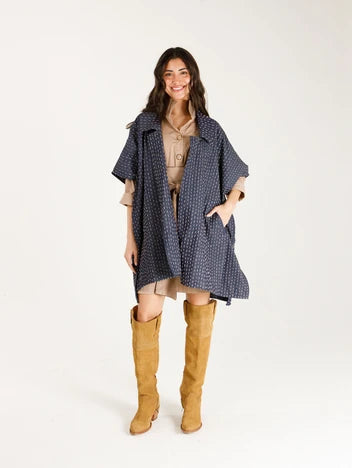 Holly Shae Sela Jacket Denim- Long
