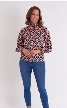 Ck Bradley Plato top camber naval blue