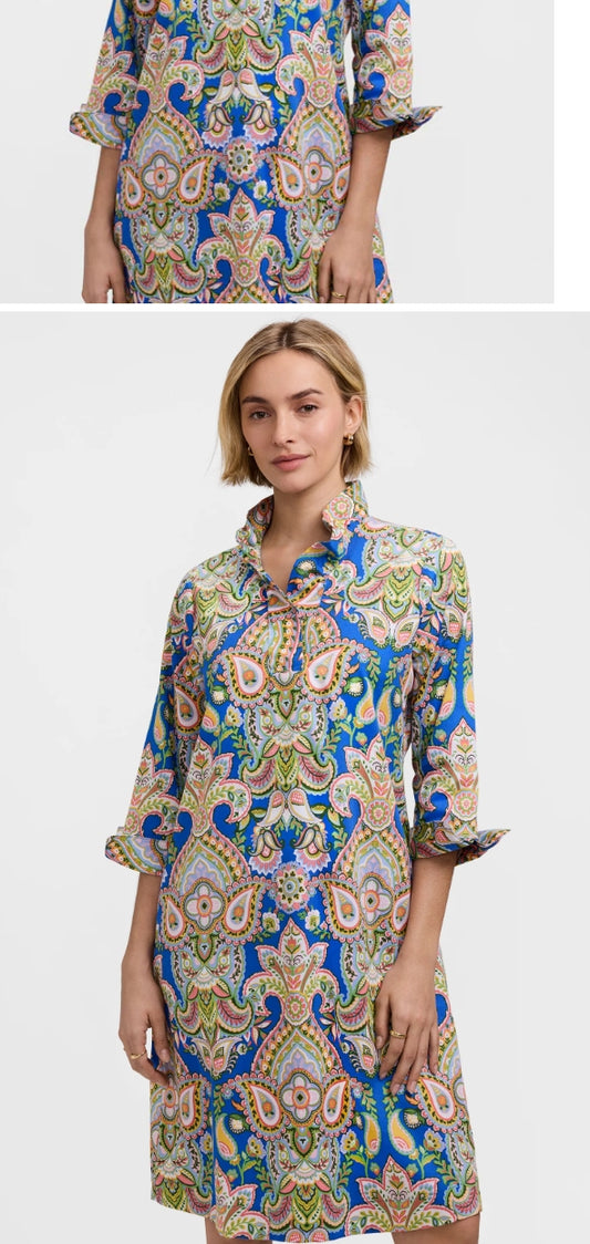 foxcroft tammy dress paisley