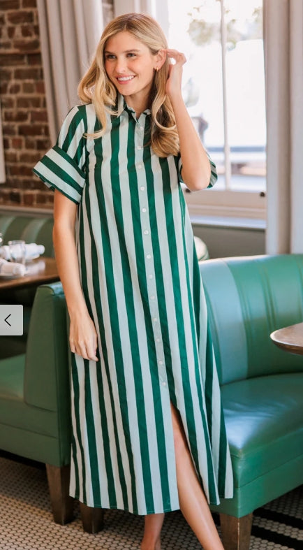 gibbons dress dunlins stripes