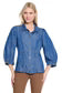 Tru Luxe Fitted Chambray Shirt