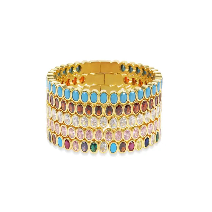 tennis bangle turquoise