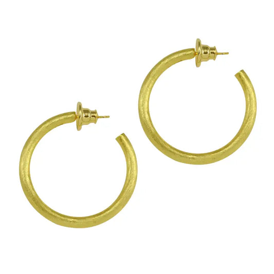 betty carre St. Tropez Hoop Earrings