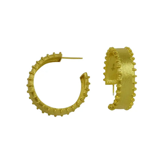 betty carre Birmania Hoop Earrings