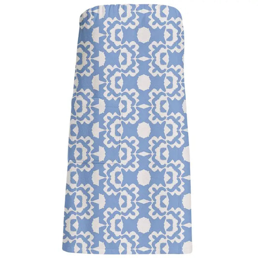 laura park aspen chambray bath wrap