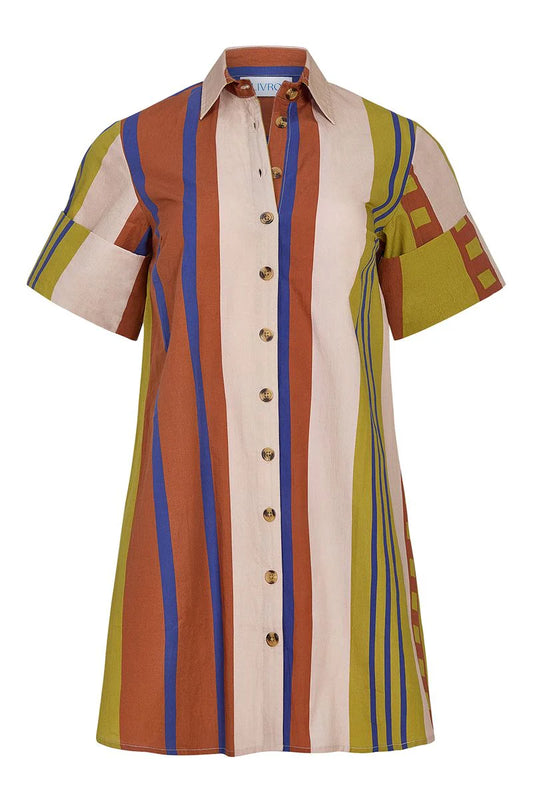 Dock Dress- Maple Stripes livro