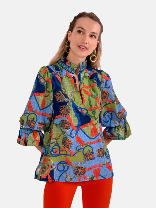 Ruffleneck Top